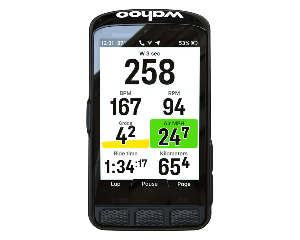 Wahoo Fitness Elemnt ACE GPS Cycling Computer (Black)